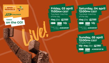 El Open Menorca ATP Challenger 100 refuerza sualcance con retransmisiones internacionales