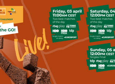 El Open Menorca ATP Challenger 100 refuerza sualcance con retransmisiones internacionales