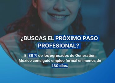 Fundación Santander y Generation México darán formación intensiva para mejorar empleabilidad de 400 jóvenes