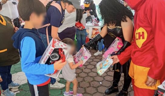 Héroes de verdad: guardias de Serprosep se disfrazan y llevan alegría a niños en hospitales públicos