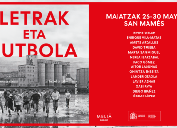 El festival de la Fundación Athletic Club «Letras y Fútbol» arranca el próximo 26 de mayo en Bilbao