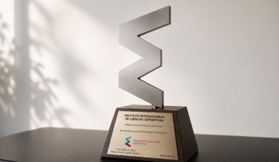 El Instituto Internacional de Ciencias Deportivas, premiado en la X edición de los Premios Excelencia Educativa