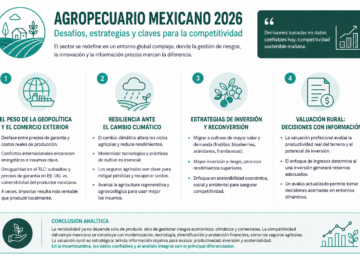 El sector agropecuario mexicano: desafíos geopolíticos, climáticos y la búsqueda de rentabilidad