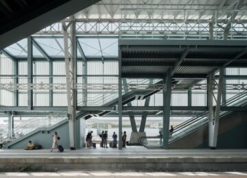 Comenza en el nuevo edificio de viajeros de la estación Santiago de Compostela-Daniel Castelao