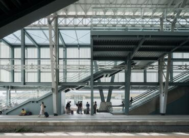 Comenza en el nuevo edificio de viajeros de la estación Santiago de Compostela-Daniel Castelao