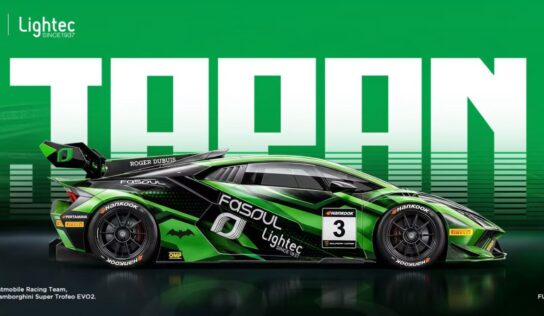 Batmobile Racing presenta una nueva y audaz decoración junto a Fasoul y Lightec para la Lamborghini Super Trofeo Asia en Fuji Speedway