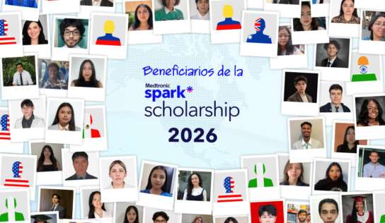 Medtronic otorga las primeras 100 Medtronic Spark Scholarships a estudiantes