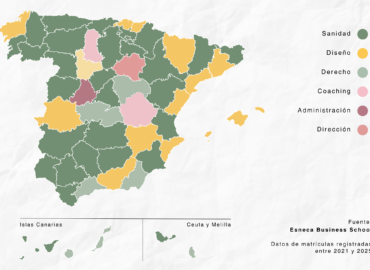 Mapa de la formación online en España: el estudio de Esneca Business School revela qué estudian los adultos españoles y desde dónde