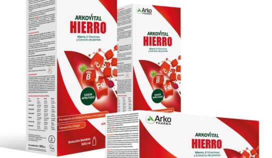 Arkopharma lanza una fórmula natural para reducir el cansancio asociado al déficit de hierro