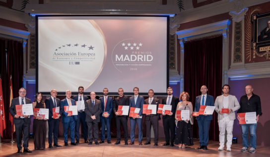 La Asociación Europea de Economía y Competitividad reconoce la excelencia empresarial en Madrid 2026