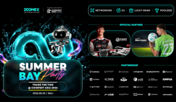 Zoomex asistirá a Coinfest Asia 2026 como Patrocinador Gold y organizará la Summer Bay Party en Bali