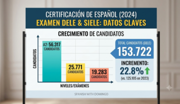 Los candidatos al examen DELE aumentaron un 22,8 % según el Instituto Cervantes