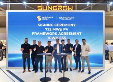 Sungrow y GOLDBECK SOLAR firman el mayor proyecto fotovoltaico de Europa (722 MWp)