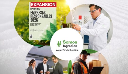 Ingredion México es reconocida como una Empresa Responsable ESG 2026