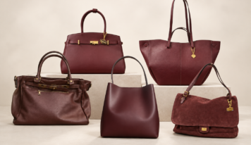Sweetterstore presenta sus bolsos burdeos, el color de la temporada