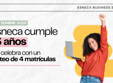 Grupo Esneca Formación celebra su 13.º aniversario sorteando cuatro másteres gratuitos entre su comunidad