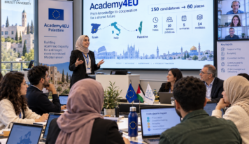 De 150 candidaturas a 60 plazas: Academy4EU prepara talento palestino para convertir ideas en proyectos europeos